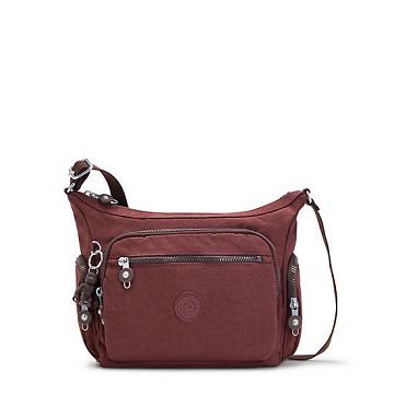 Torba Crossbody Kipling Gabbie Small Czerwone Szare | PL 2080BE